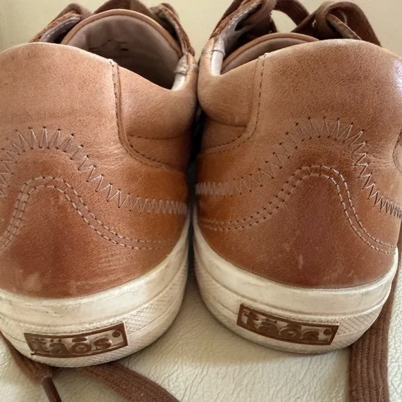 Women’s Taos Casual Leather Sneakers - Brown - Picture 3 of 5